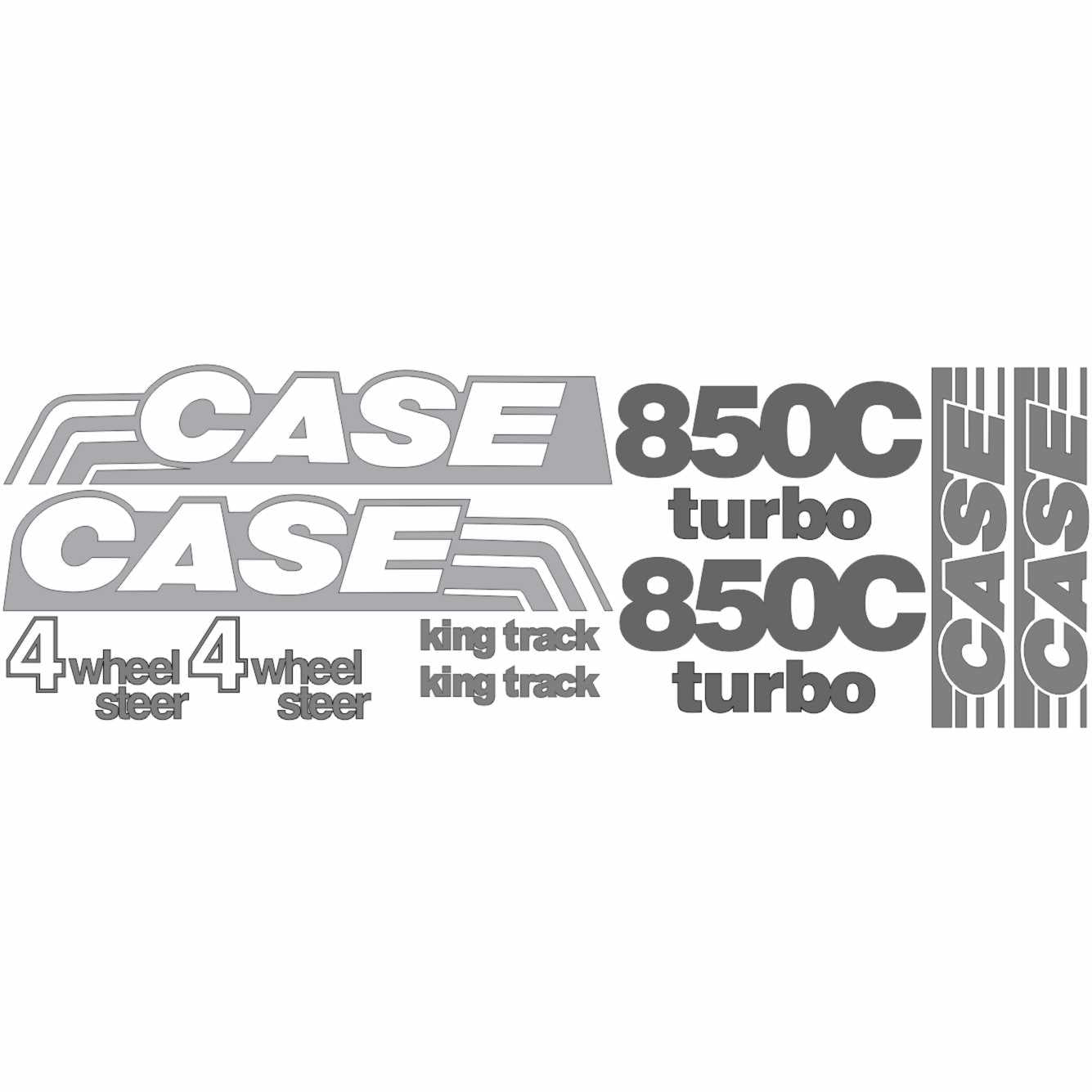 CASE 850C sticker cut file