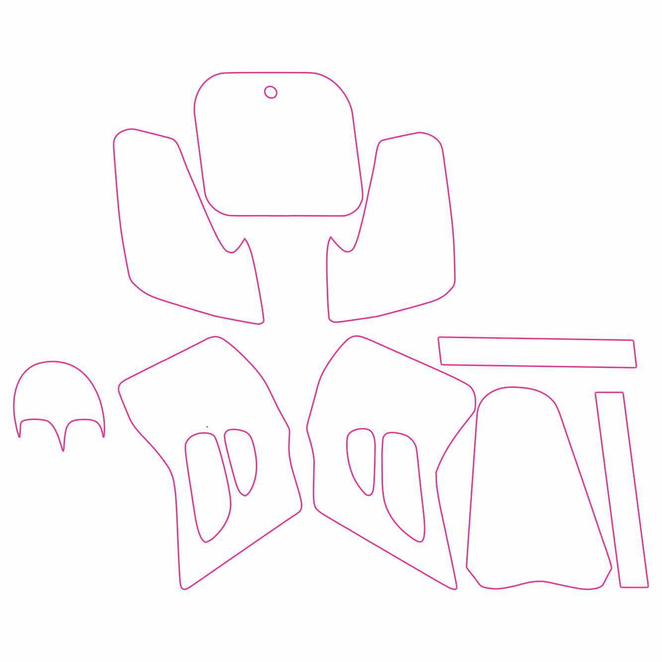 Cobra CM 50 P3 2003-2011 template cut file