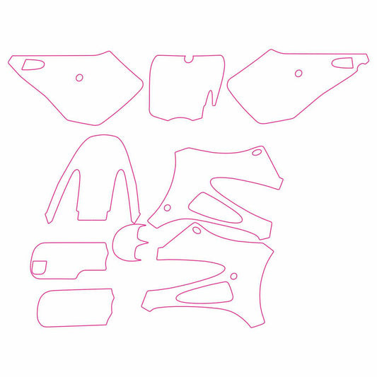 Cobra CX50 SR 2012-2018 template graphics