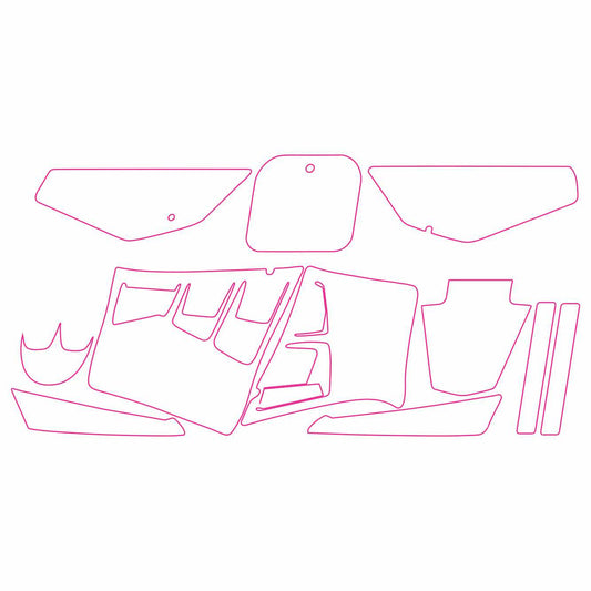 Cobra King 50 2005-2009 template graphics kit