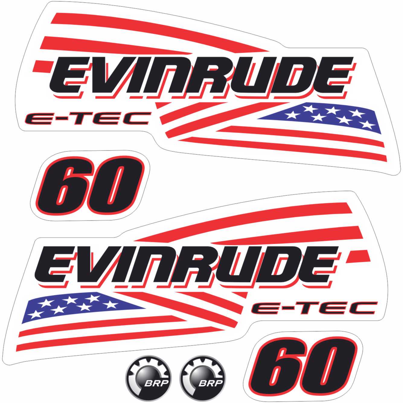 Evinrude 60 digital vector file