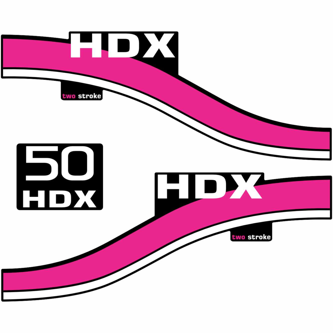HDX50 vector digital logo