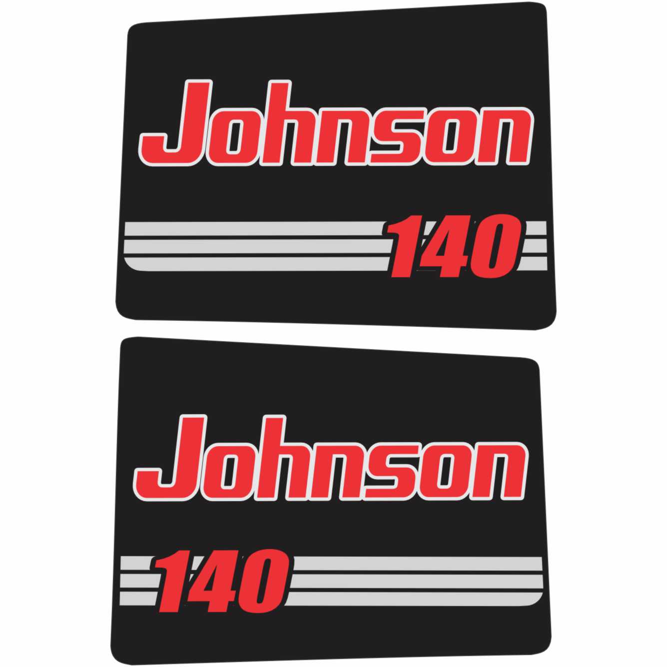 Johnson 140 outboard motor decal sticker file