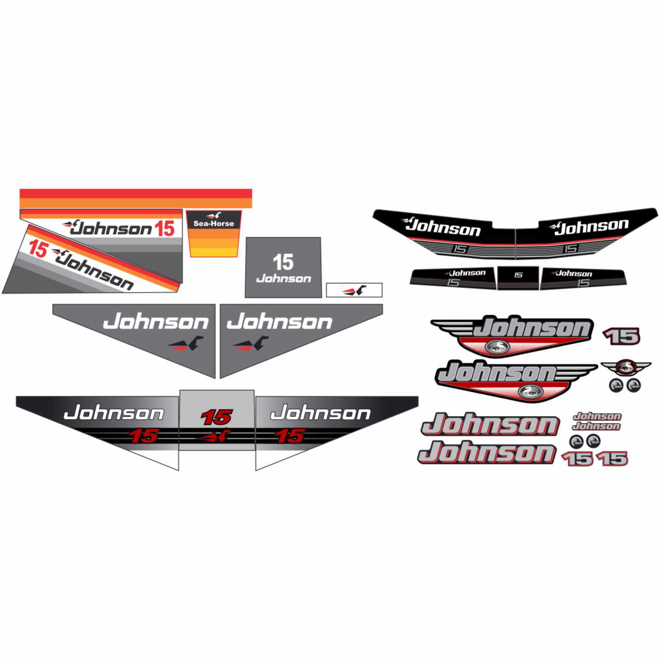 Johnson 15 final outboard motor digital file