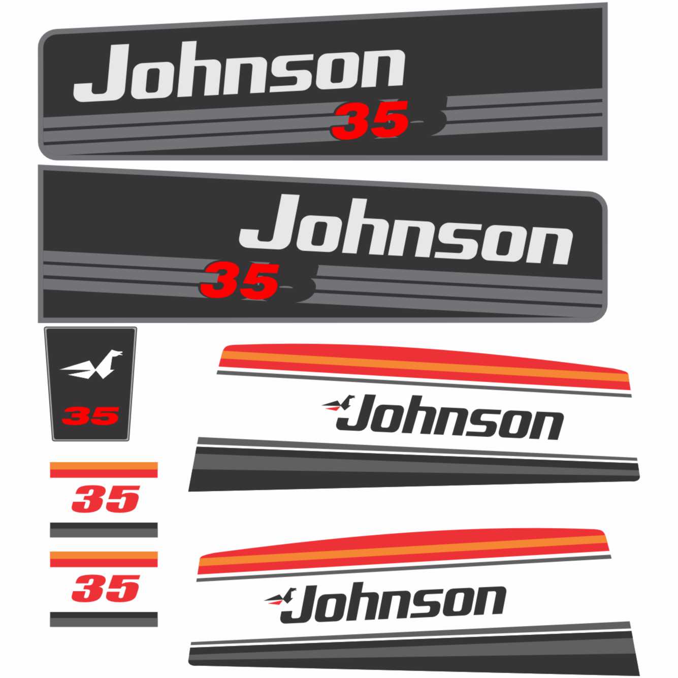Digital file for outboard motor Johnson 35