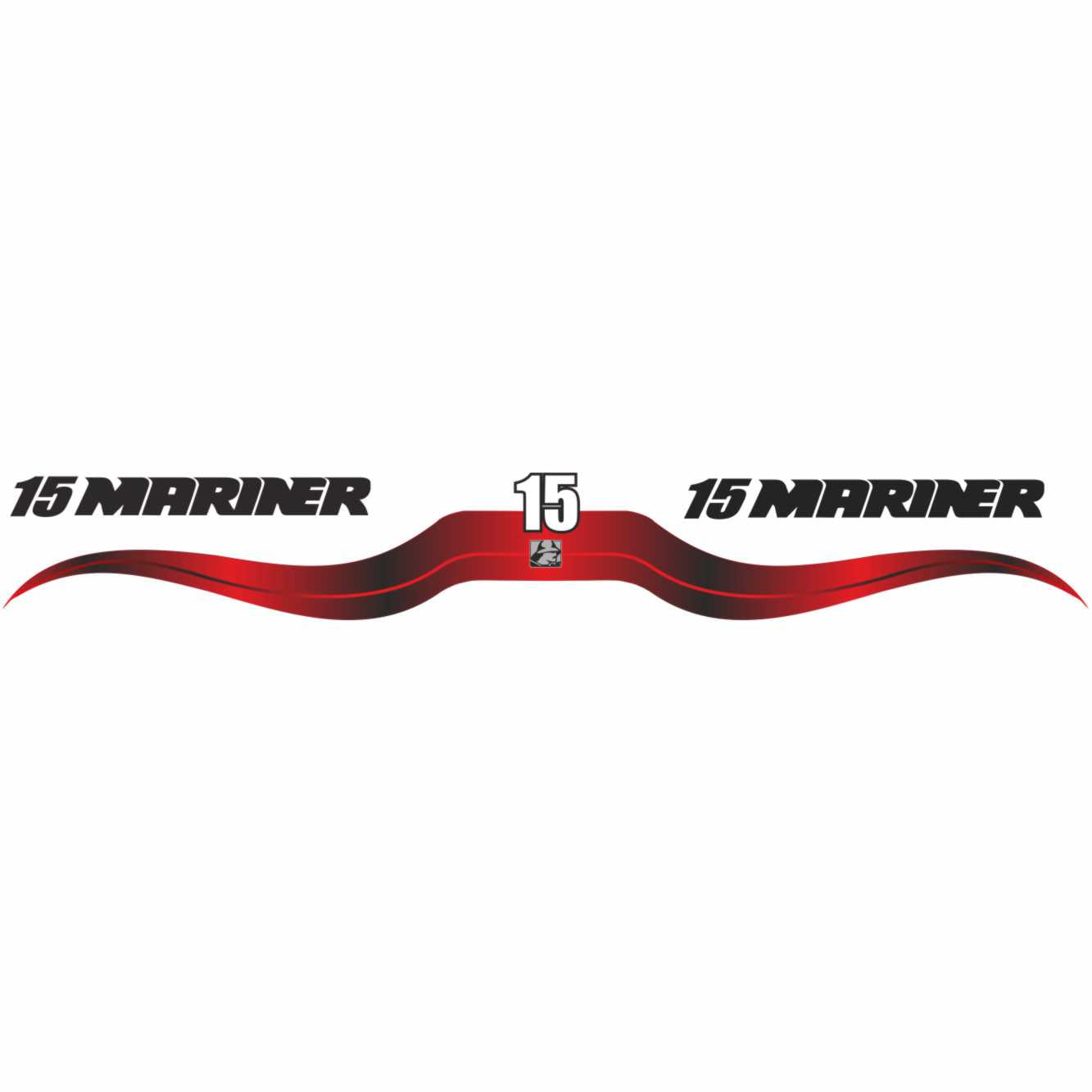 Mariner 15 sticker decal vector