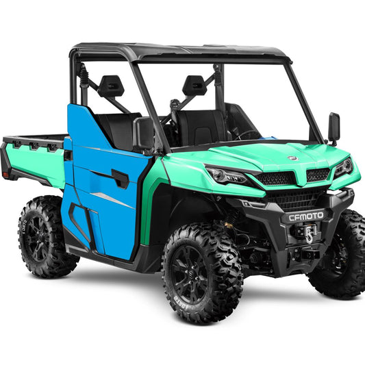 Mockup 3D CFMOTO UFORCE 1000 stickers