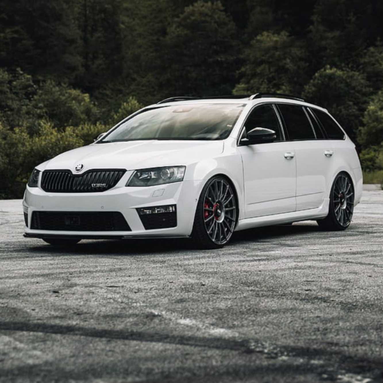 Skoda Octavia 2013-2016 RS cut plot template PPF