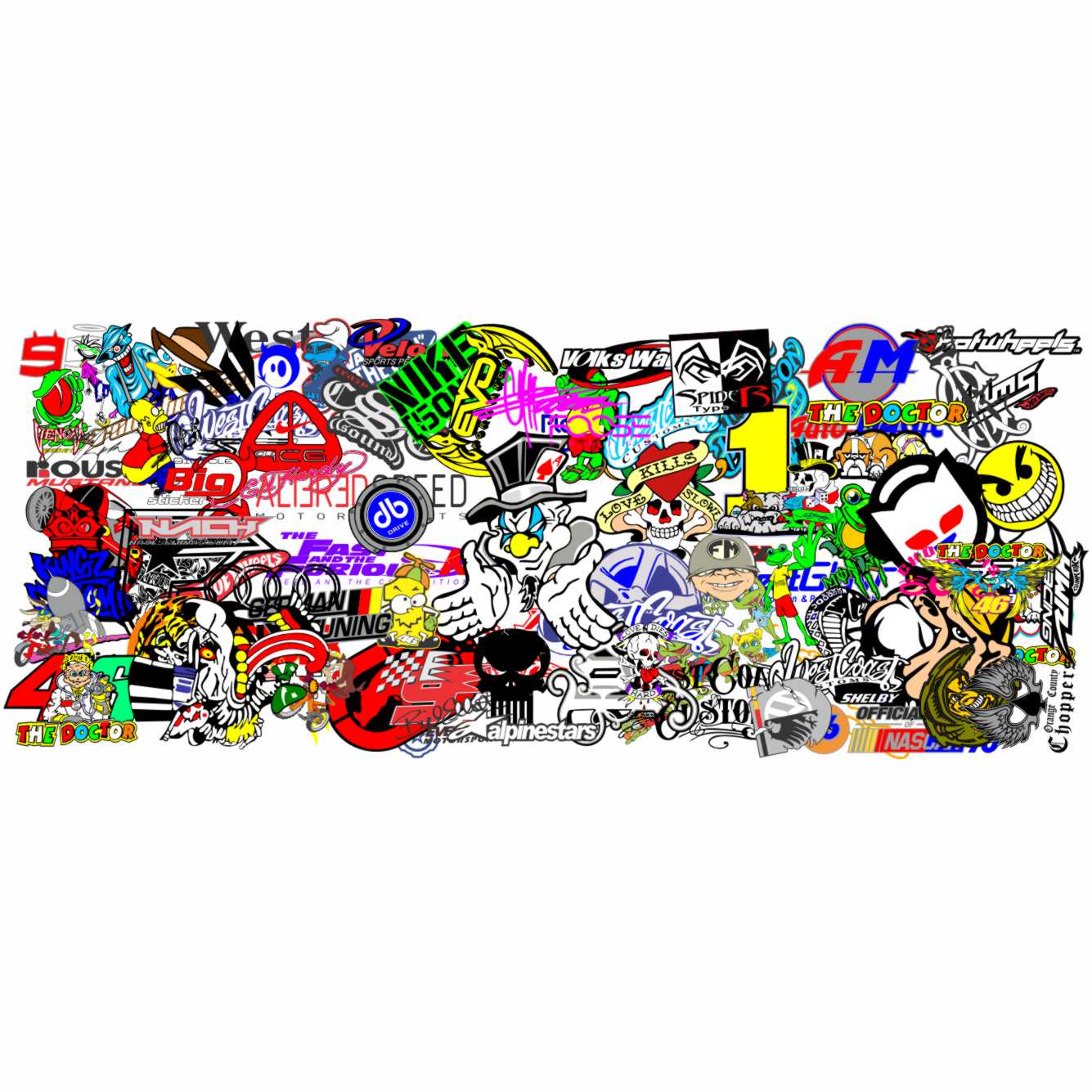 scalable sticker bombing files
