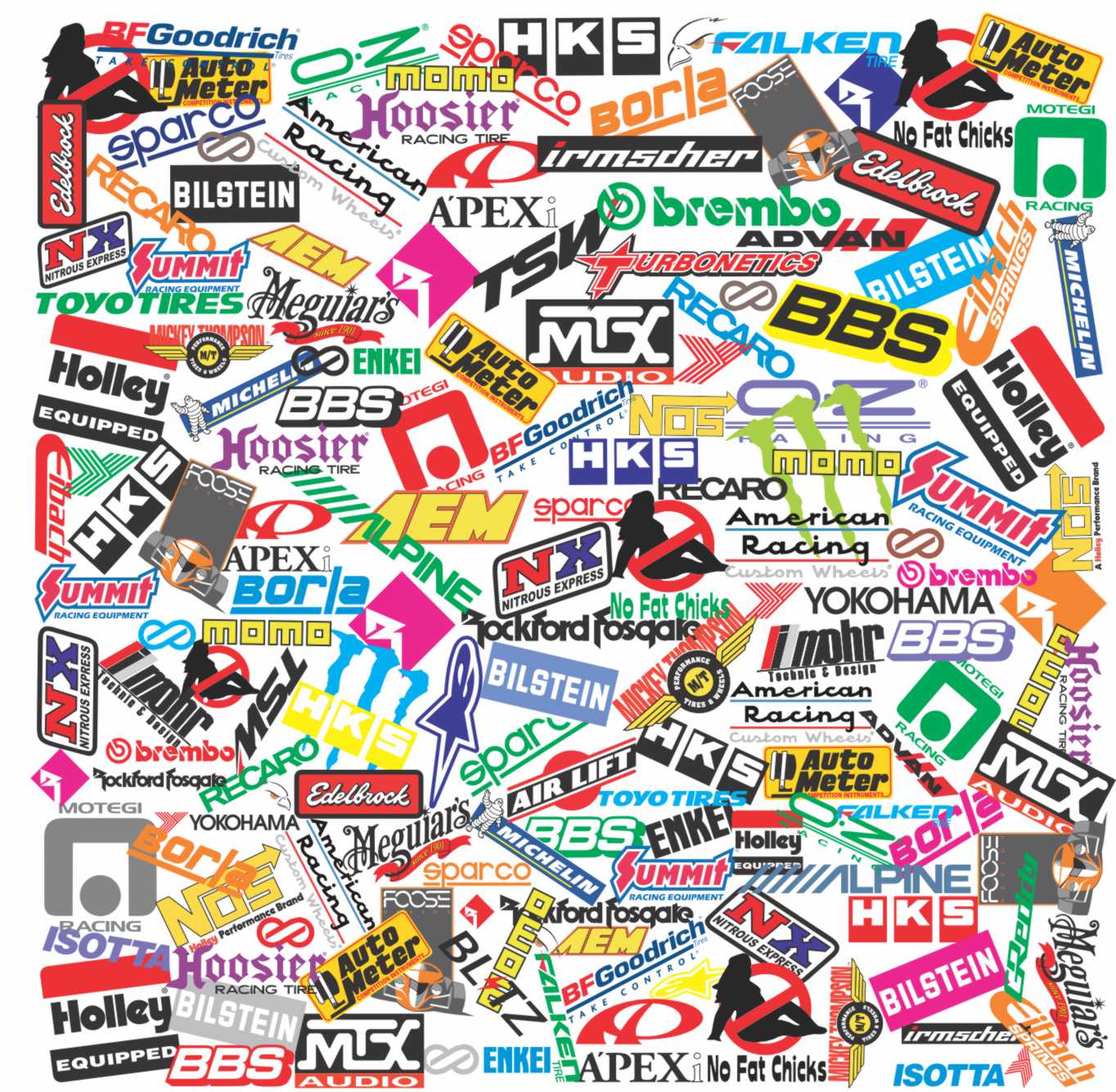 scalable sticker bombing files from vectors