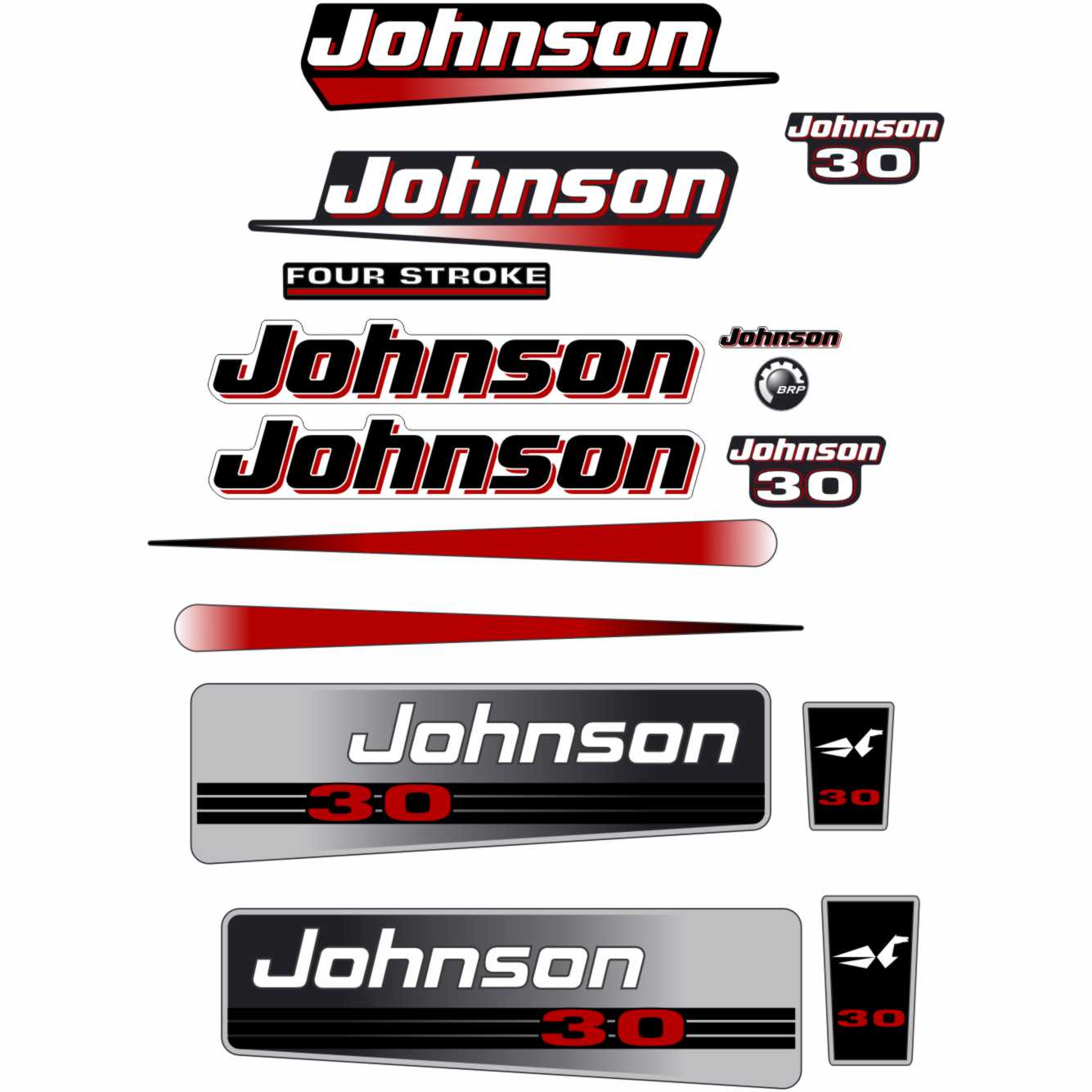 Johnson 30 outboard motor sticker file